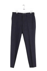 Pantalon droit The Kooples Noir en Laine, taille S - Seconde Main