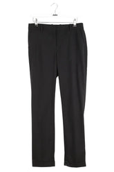 Pantalon droit The Kooples Noir en Polyester, taille M - Seconde Main