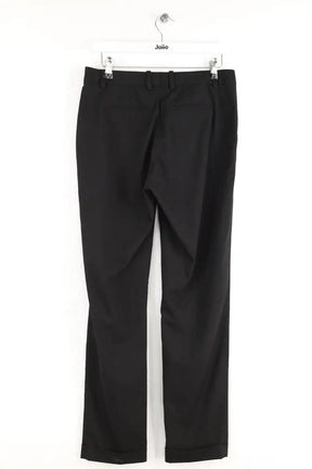 Pantalon droit The Kooples Noir en Polyester