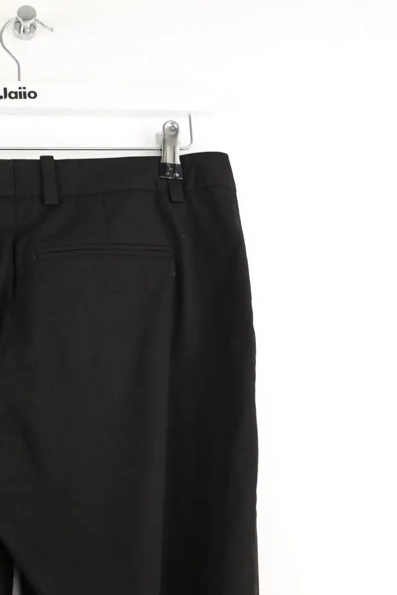 Pantalon droit The Kooples Noir en Polyester
