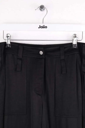 Pantalon droit The Kooples Noir en Viscose