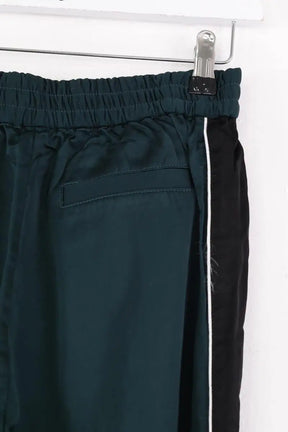 Pantalon droit The Kooples Vert en Synthétique