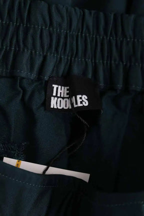 Pantalon droit The Kooples Vert en Synthétique