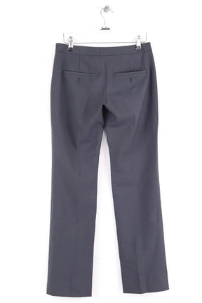 Pantalon droit Theory Gris en Laine