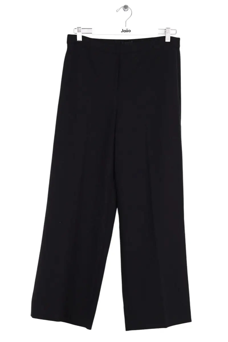 Pantalon droit Theory Noir en Synthétique, taille M - Seconde Main