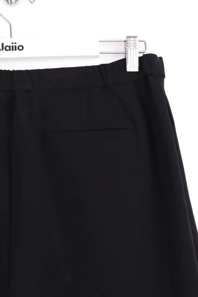 Pantalon droit Theory Noir en Synthétique