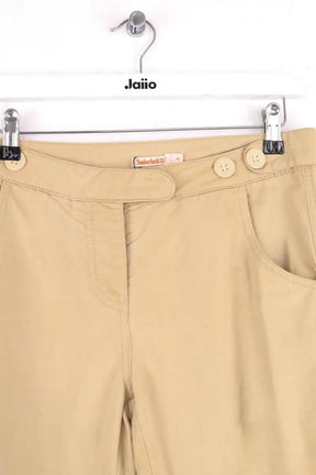 Pantalon droit Timberland Beige en Coton