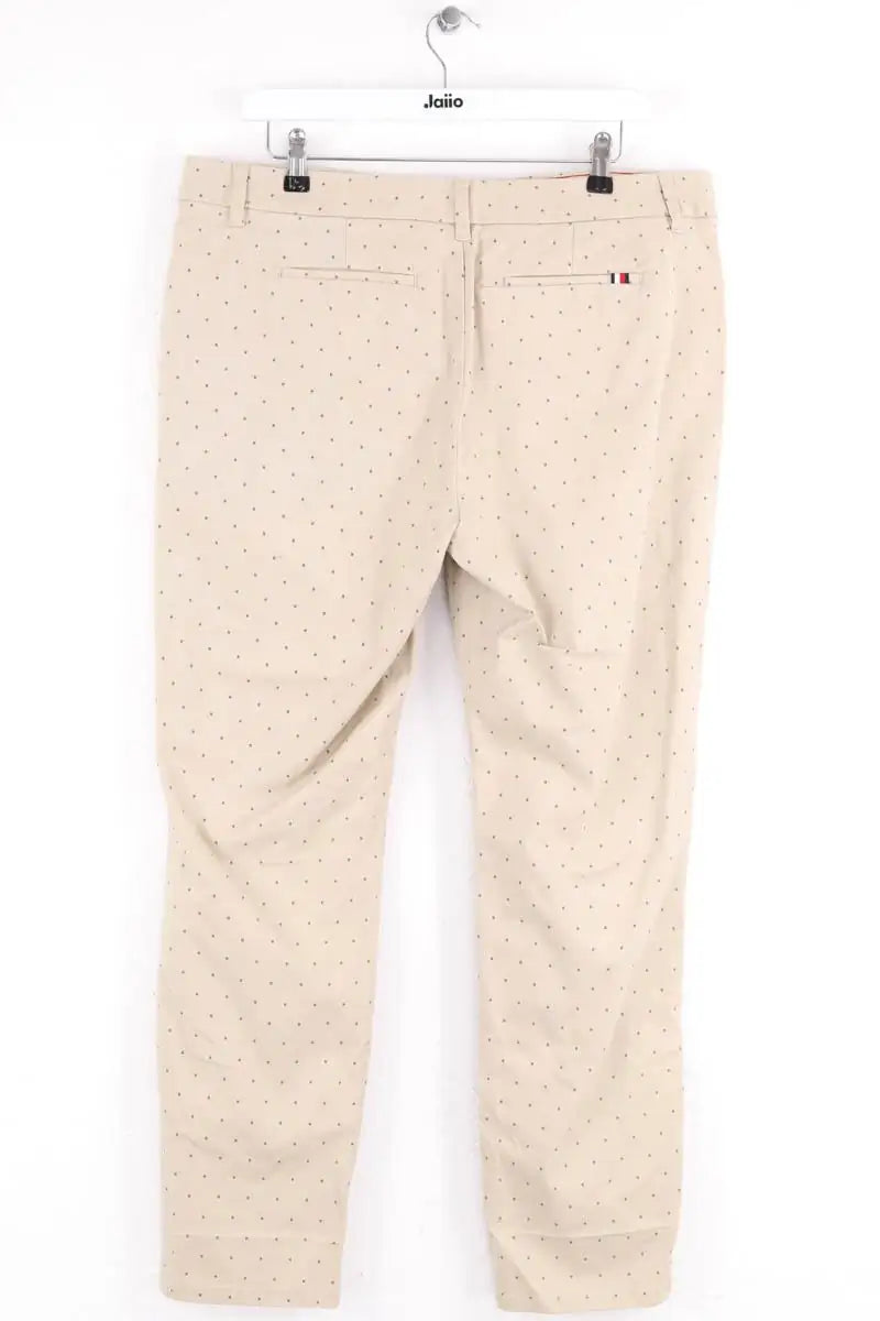 Pantalon droit Tommy Hilfiger Beige en Coton