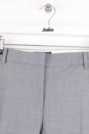 Pantalon droit Tommy Hilfiger Gris en Synthétique