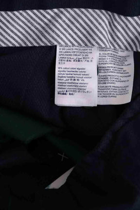 Pantalon droit Tommy Hilfiger Vert en Coton