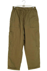 Pantalon droit Vanessa Bruno Kaki en Coton, taille M - Seconde Main