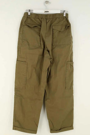 Pantalon droit Vanessa Bruno Kaki en Coton