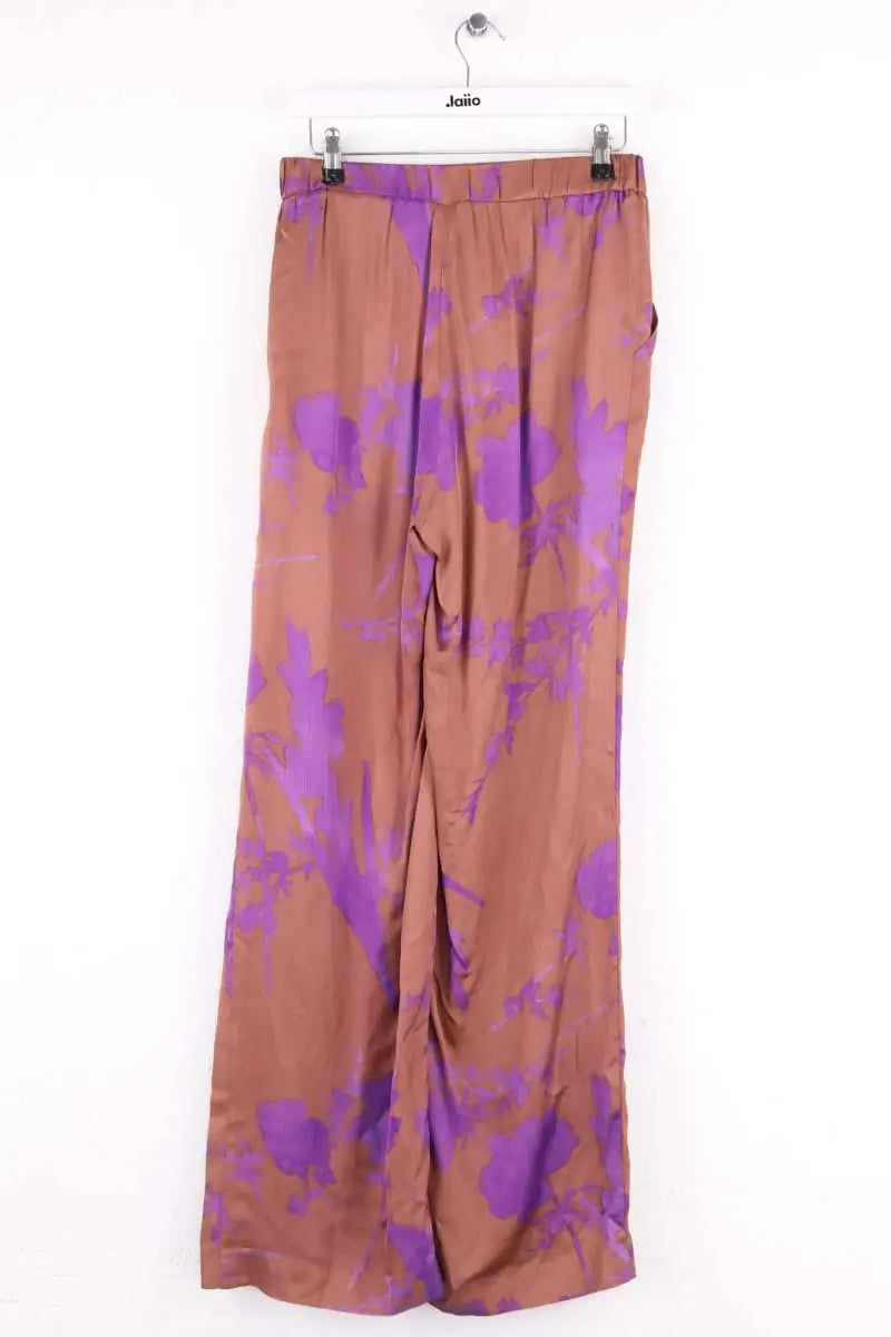 Pantalon droit Vanessa Bruno Marron en Viscose