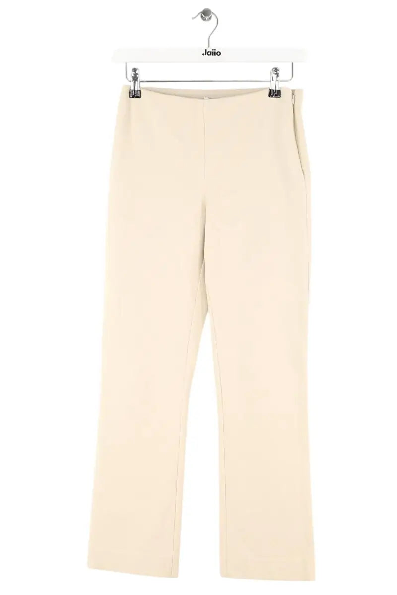 Pantalon droit Vince Ecru en Coton, taille S - Seconde Main