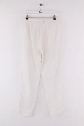 Pantalon droit Xirena Blanc en Coton