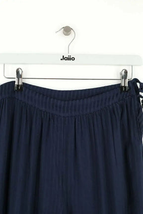 Pantalon droit Ysé Bleu en Viscose