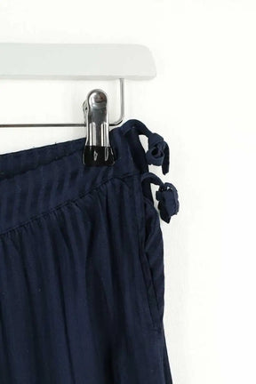 Pantalon droit Ysé Bleu en Viscose