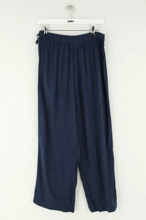 Pantalon droit Ysé Bleu en Viscose