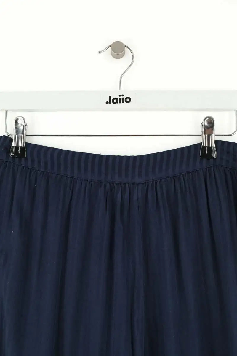 Pantalon droit Ysé Bleu en Viscose