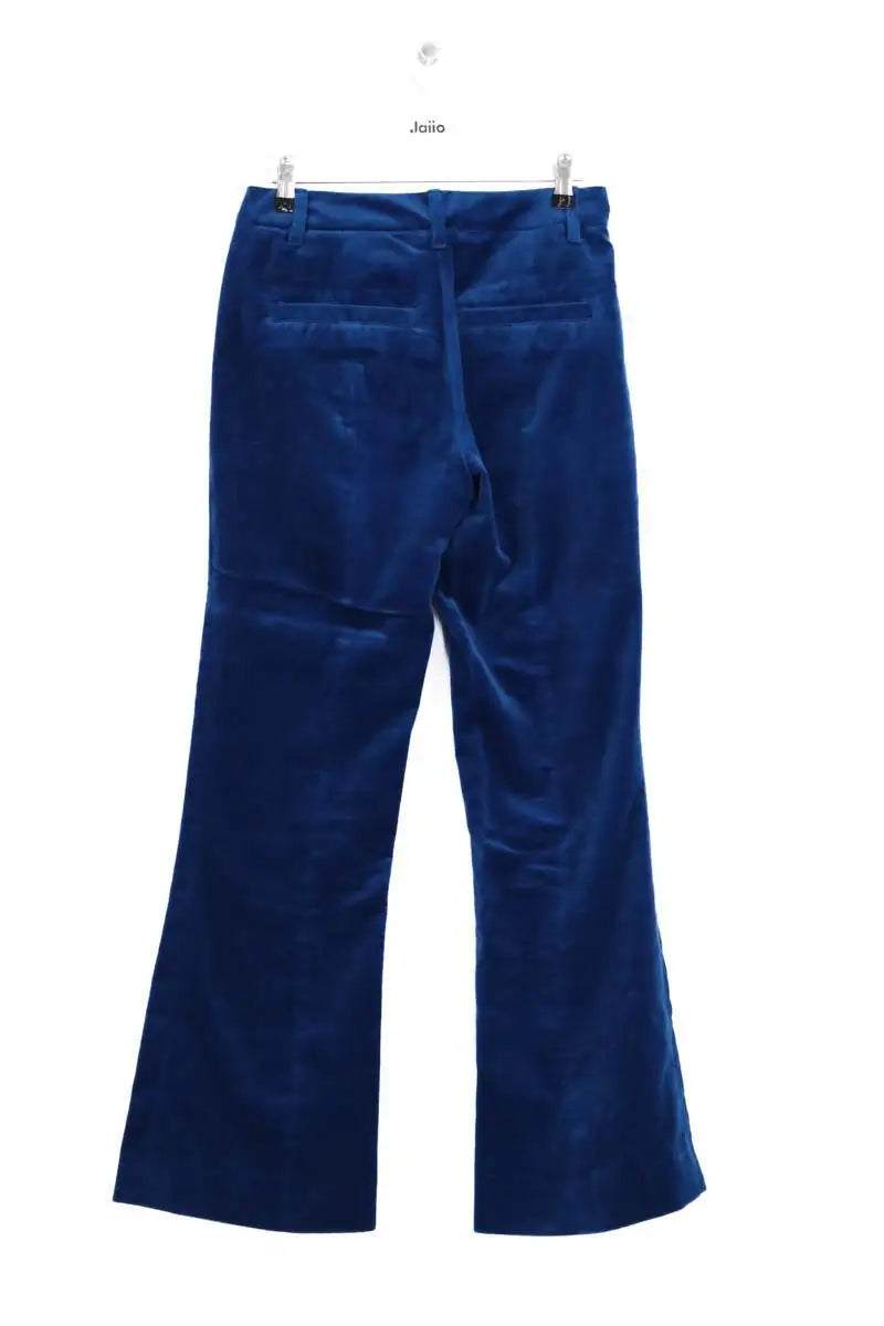 Pantalon droit Zadig & Voltaire Bleu en Velours