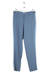 Pantalon droit Zadig & Voltaire Bleu en Viscose, taille XS - Seconde Main