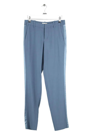 Pantalon droit Zadig & Voltaire Bleu en Viscose, taille XS - Seconde Main