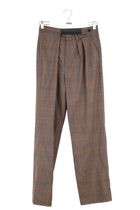 Pantalon droit Zadig & Voltaire Marron en Laine, taille S - Seconde Main
