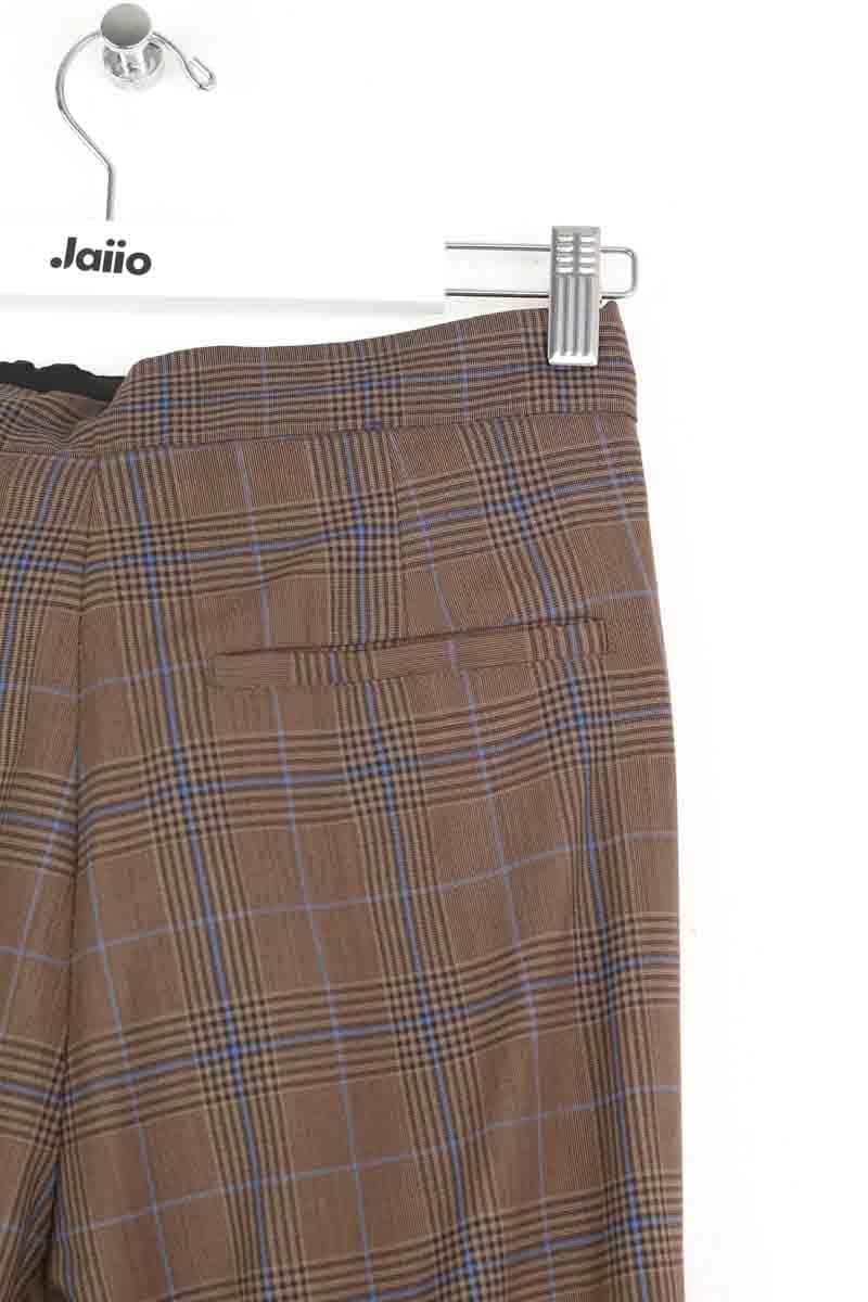 Pantalon droit Zadig & Voltaire Marron en Laine