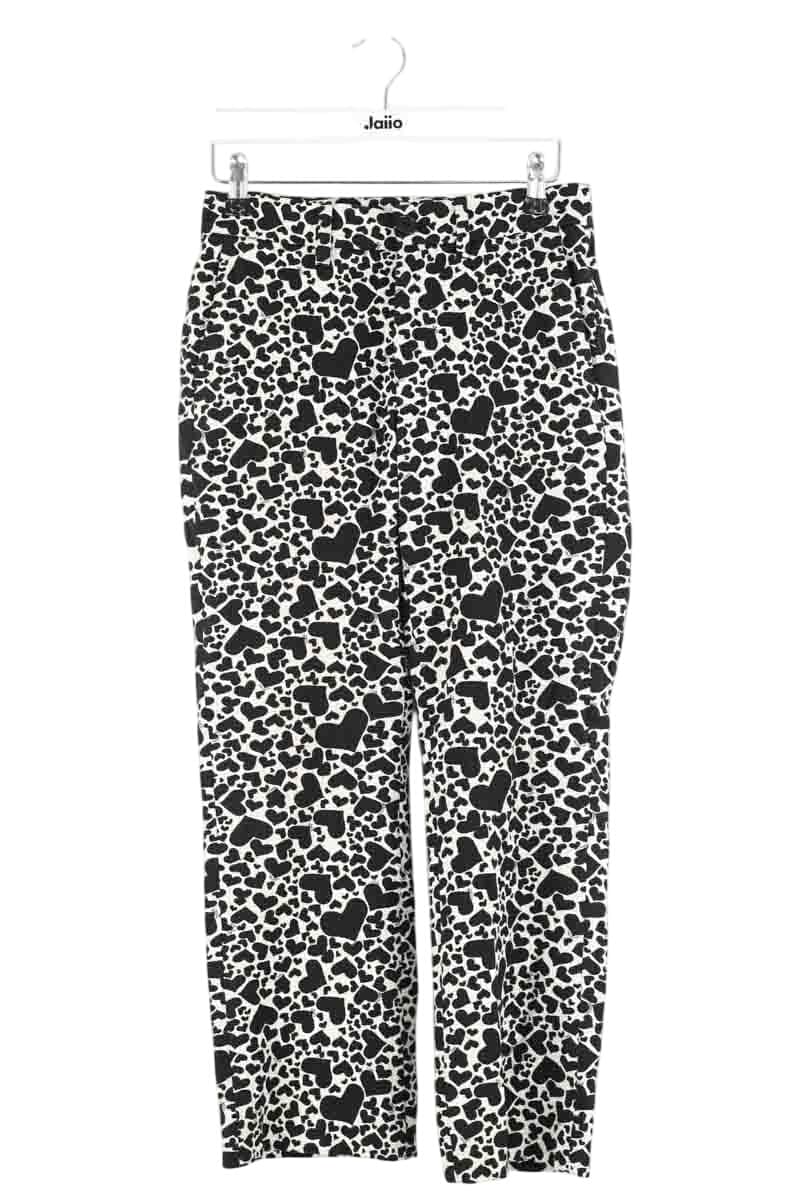 Pantalon droit Zadig & Voltaire Noir en Coton, taille XS - Seconde Main