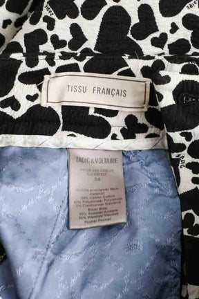 Pantalon droit Zadig & Voltaire Noir en Coton