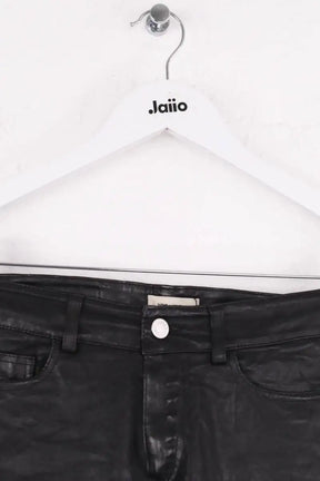 Pantalon droit Zadig & Voltaire Noir en Cuir