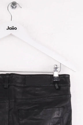 Pantalon droit Zadig & Voltaire Noir en Cuir