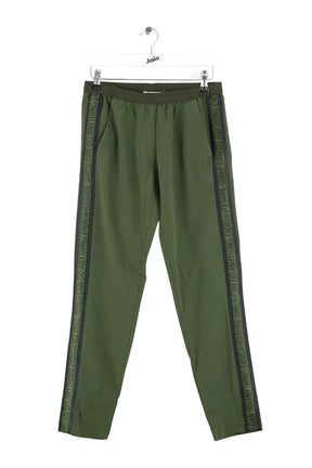 Pantalon droit Zadig & Voltaire Paula crepe Kaki en Synthétique, taille S - Seconde Main