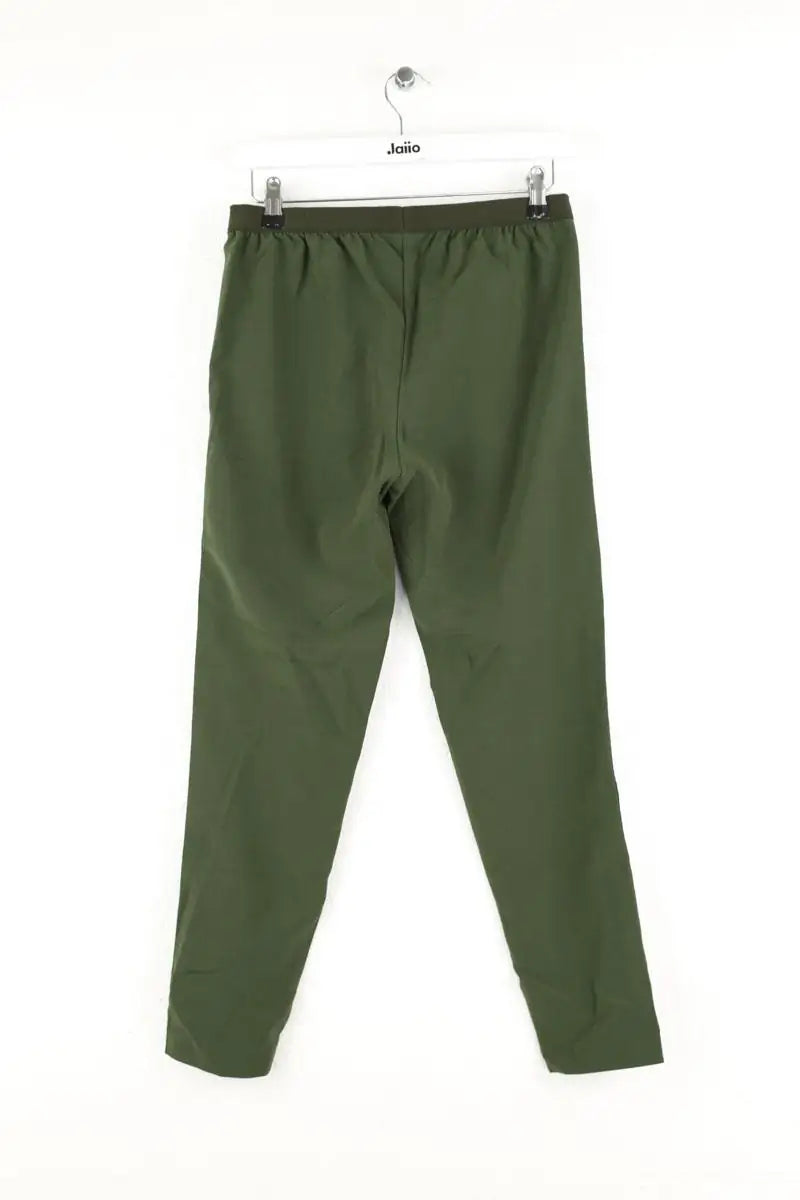 Pantalon droit Zadig & Voltaire Paula crepe Kaki en Synthétique