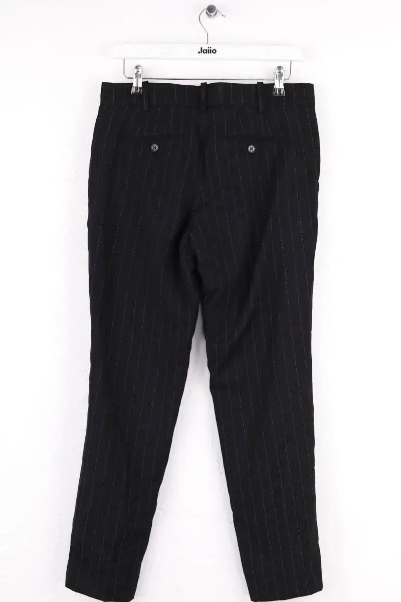 Pantalon droit Zadig & Voltaire Prune shimmer Noir en Viscose