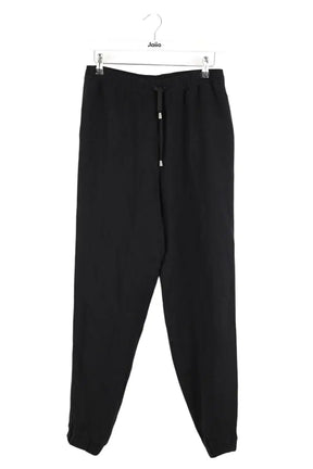 Pantalon Ermanno Scervino Noir en Viscose, taille M - Seconde Main