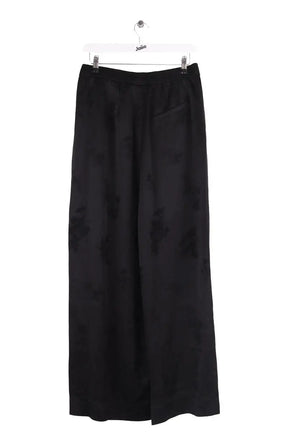 Pantalon Ganni Noir en Synthétique