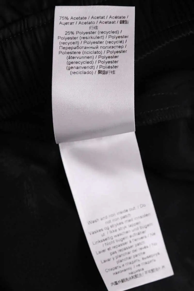 Pantalon Ganni Noir en Synthétique