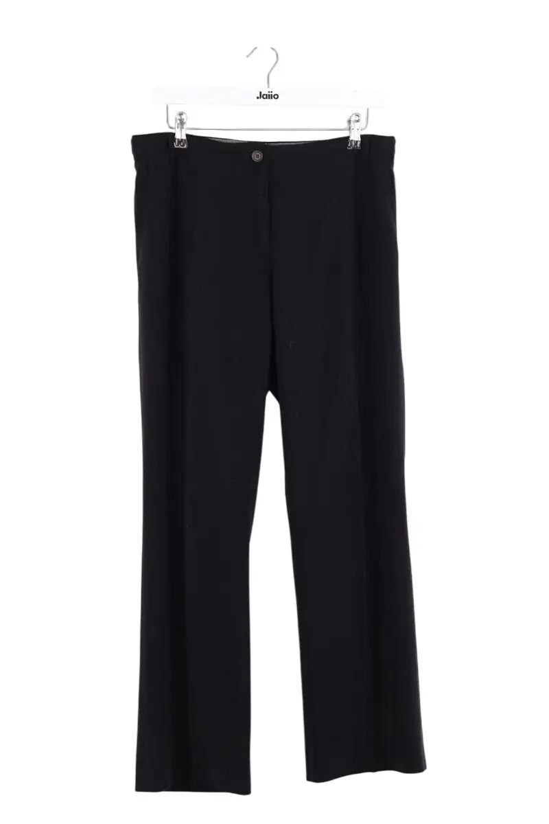 Pantalon Gerard Darel Noir en Synthétique, taille L - Seconde Main