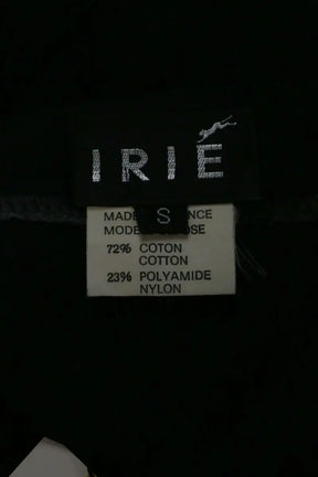 Pantalon Irie Wash Noir en Coton