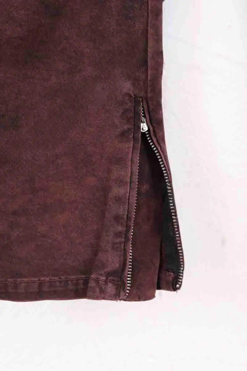 Pantalon Iro Ninfa Marron en Coton