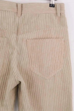 Pantalon Isabel Marant Étoile Beige en Synthétique