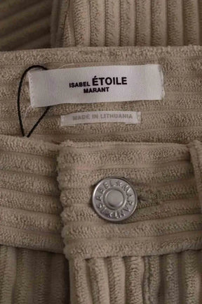 Pantalon Isabel Marant Étoile Beige en Synthétique