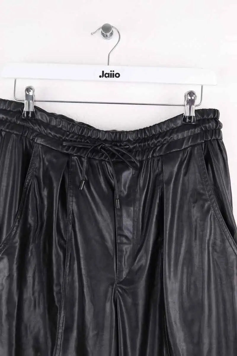 Pantalon Isabel Marant Étoile Noir en Synthétique