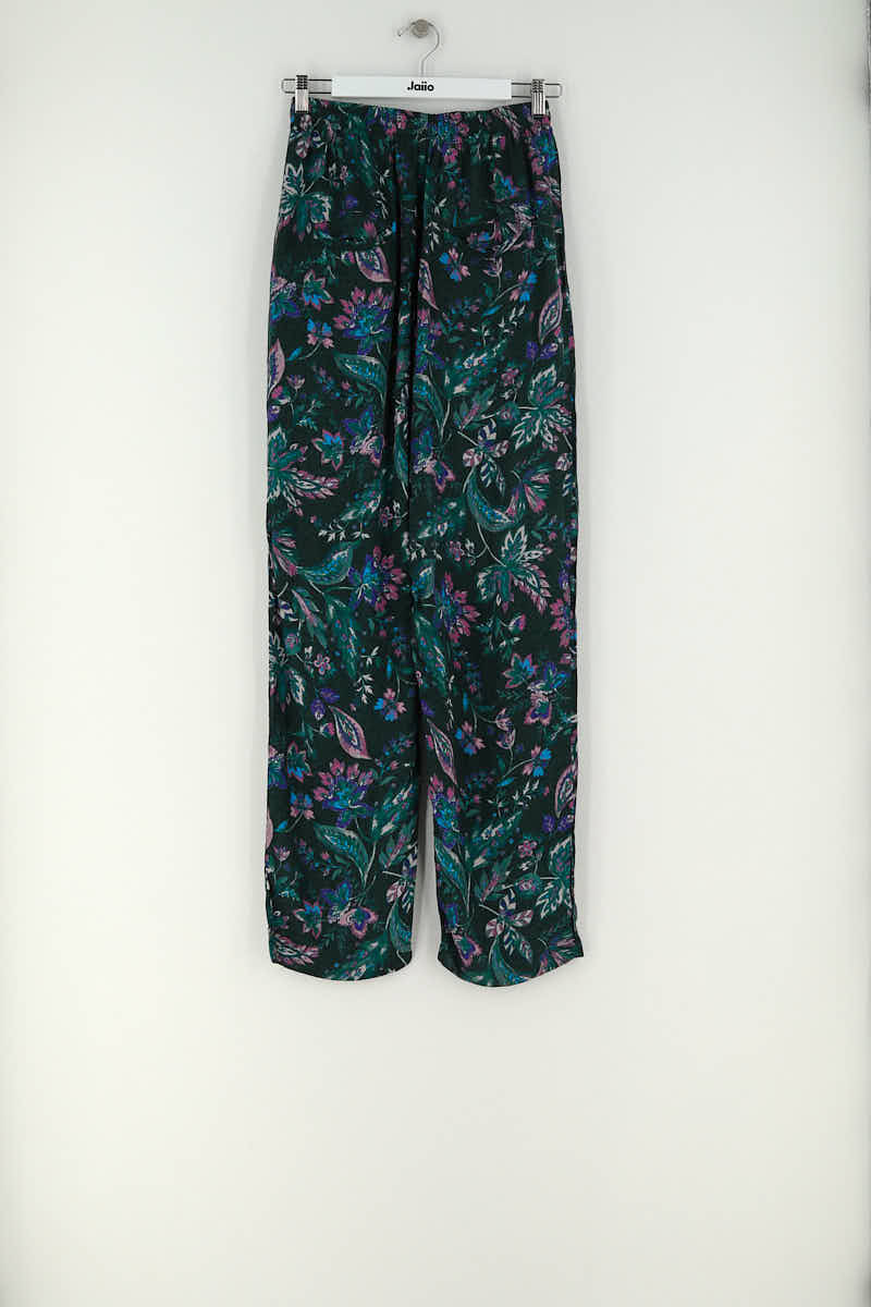 Pantalon Isabel Marant Étoile Vert en Viscose