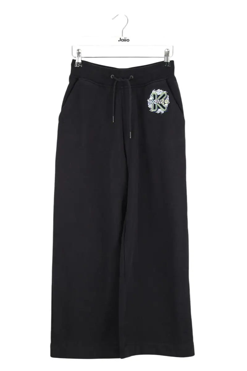Pantalon Kenzo Noir en Coton, taille S - Seconde Main