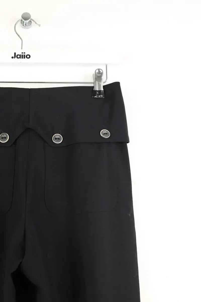 Pantalon Kenzo Noir en Laine