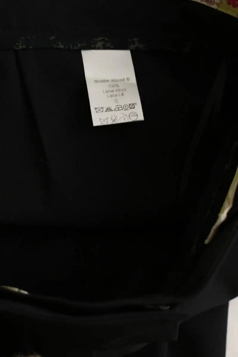 Pantalon Kenzo Noir en Laine