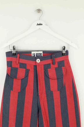 Pantalon La Veste Rouge en Coton