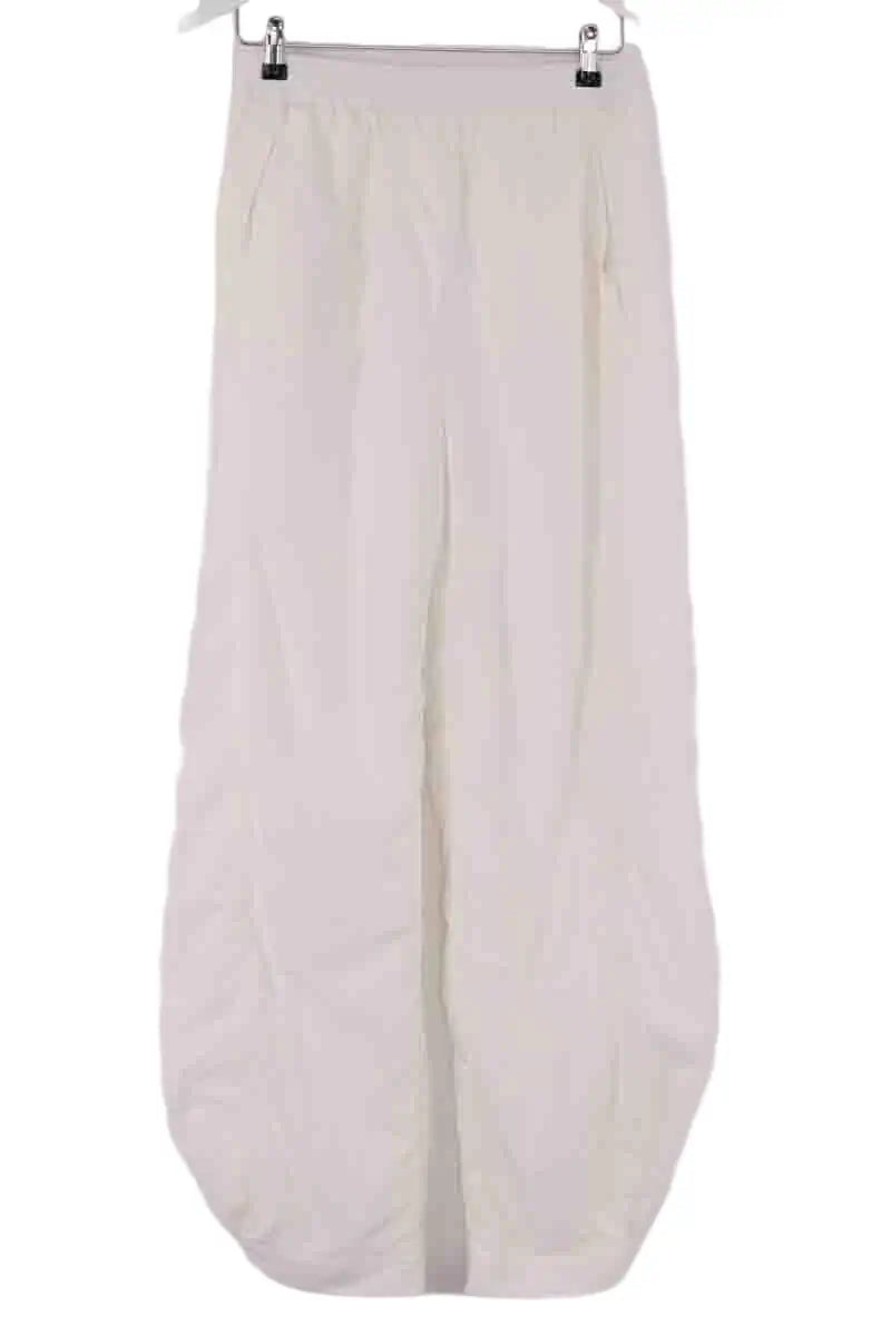 Pantalon Lacoste Blanc en Synthétique, taille M - Seconde Main